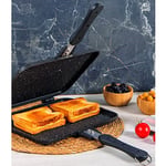 Usta Tostçu Granit Döküm Ocak Üstü El Tost Makinesi ST-101 | Çıkarılabilen plakaları temizliğinizde kolaylık sağlayacaktır.
