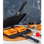 Usta Tostçu Granit Döküm Ocak Üstü El Tost Makinesi ST-101 | Çıkarılabilen plakaları temizliğinizde kolaylık sağlayacaktır.