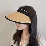 UV korumalı kadınlar için güneş şapkaları ， Birleşik Krallık için geniş kenarlı katlanabilir güneş şapkaları ， Yazlık Kadın Hasır Güneşlik Şapkası ， Golf, Tenis, Yürüyüş, Koşu, Gezi, Kamp için Katlana
