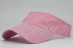 Uv Koruyuculu Unisex Siperlikli Açık Pembe Tenisci Şapka