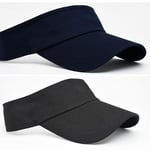 Uv Koruyuculu Unisex Siperlikli Tenisci Şapka 2'li Set
