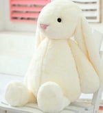Uyku Arkadaşım Uzun Kulak Bunny Peluş Tavşan 65 cm Beyaz