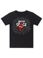 Uzay Roketi Erkek Çocuk T-shirt Kapri Şort Takım
