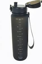 Uzspace Büyük Boy 28 cm 1000 ml 1 litre Tritan Su Matarası 14 Renk FiftyFifty Softtouch
