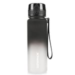 UZSPACE İçecek şişesi 500 ml/800 ml/1 l/1,5 l, sızdırmaz, Tritan ve BPA içermeyen su şişesi, bisiklet, fitness, dış mekan için