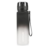 UZSPACE İçecek şişesi 500 ml/800 ml/1 l/1,5 l, sızdırmaz, Tritan ve BPA içermeyen su şişesi, bisiklet, fitness, dış mekan için