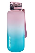Uzspace Motivasyon Matarası 1500 ml MEGA BÜYÜK BOY Çift Renk 8 Farklı Renk