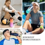 Uzspace Snatch Tritan Su Matarası - 800Ml (Siyah (Black)) - Seçenekler: 0.5 Liters, 0.8 Liters, 1 Liters, 1.5 Liters, 800ml