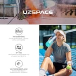 UZSPACE spor İçecek şişesi 500 ml/800 ml/1 l, sızdırmaz, Tritan ve bisfenol A içermez, bisiklet, fitness, dış mekan için su şişesi - Seçenekler: 0.5 Liters, 0.8 Liters, 1 Liters, 1.5 Liters, 800ml