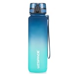 UZSPACE spor İçecek şişesi 500 ml/800 ml/1 l, sızdırmaz, Tritan ve bisfenol A içermez, bisiklet, fitness, dış mekan için su şişesi - Seçenekler: 0.5 Liters, 0.8 Liters, 1 Liters, 1.5 Liters, 800ml