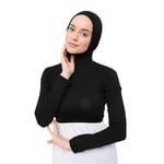 Uzun Kollu Boyunluklu Boneli Yarım Body