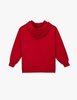 Uzun Kollu Cepli Fermuarlı Kapüşonlu Sweatshirt - Bedenler: S, X Small, M, L