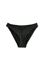 V Kesim Bikini Altı Parlak Taş İşlemeli