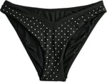 V Kesim Bikini Altı Parlak Taş İşlemeli