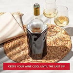 Vacu Vin 38804606- Aktif şarap soğutucu siyah 0,75-1,0 l