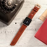 VAGAVE Apple Watch 10 11 46mm Ultra 1 2 3 49mm, 42 44 45 mm Uyumlu Deri Kordon Kayış 3 4 5 6 7 se 8 9 ultra ultra2 42mm 44mm 45mm 49 mm - Üçİp