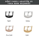 VAGAVE Apple Watch Kadın Deri Kordon Watch 10 11 46mm 42mm 44mm 45mm Ultra 1 2 3 49 mm Uyumlu