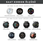 VAGAVE Huawei Watch GT4 GT5 GT6 Pro GT2 GT2e GT2pro GT3 GT3pro Watch 4 Active Ultimate 42 46 mm Deri Kordon Saat Kayışı