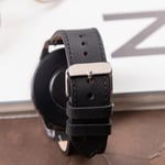 vagave Samsung Watch 4 5 6 7 40 44mm Gear S3 Active 2 Frontier Deri Kordon 40mm 41mm 45mm 46mm (20mm genişliğinde deri kordon)