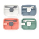 Vakumlu Lunchbox Yemek Kabı – Sızdırmaz, Taşınabilir ve Sağlıklı Saklama Kutusu | Çatal Kaşık Bölmeli | Gıda Dostu (YAVRUAĞZI)