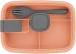 Vakumlu Lunchbox Yemek Kabı – Sızdırmaz, Taşınabilir ve Sağlıklı Saklama Kutusu | Çatal Kaşık Bölmeli | Gıda Dostu (YAVRUAĞZI)