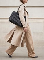 Valentino Bayan Tote Bag/Omuz Çantası/Shopper OCARINA Siyah Suni Deri Vegan