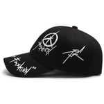Valkyrie Trucker Şapka Unisex Metal Tokalı Ayarlanabilir Beyzbol Siyah