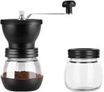 valletta Matera Coffe Grinder Seramik Öğütücülü Cam Kahve Değirmeni Öğütücüsü