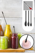 VALLETTA VLT1170 DRONGO 9'LU SPATULA SET SİYAH