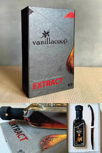 Vanillacoop vanilya çubuğu extract 100 ml (100 ml - 130 gr) 2li çubuk vanilya çubuğu hediyeli