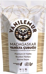 Vanilya Çubuğu Adet (Yeni Hasat) Madagaskar Vanilyası [XL] (Extra Large, ADET, 10)