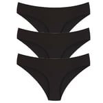 Vanilya Secret Kadın Renkli Düşük Bel Dikişsiz Lazer Kesim Külot 3'lü Paket
