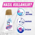 Vanish Kosla Multipower Beyazlar için Leke Çıkarıcı ve Çamaşır Deterjanı Güçlendirici Sıvı (1 x 1000 ml)