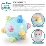 VANLINNY Bebekler Bebek Müzik Shake Ball Oyuncak Bumble Ball Bebekler için, Dans İnişli çıkışlı ve İnteraktif Sesler Tarama Topu Oyuncak, En İyi Zıplayan Duyusal Öğrenme Hediyesi 3+ Yaşındaki