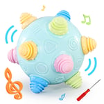VANLINNY Bebekler Bebek Müzik Shake Ball Oyuncak Bumble Ball Bebekler için, Dans İnişli çıkışlı ve İnteraktif Sesler Tarama Topu Oyuncak, En İyi Zıplayan Duyusal Öğrenme Hediyesi 3+ Yaşındaki