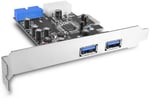 Vantec Dahili 20 pinli Ana Kart (UGT-PC345) ile 4 Bağlantı Noktalı USB 3.0 PCIe