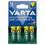 Varta 2100mAh Şarj Edilebilir AA Kalem Pil 4lü