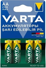 Varta 2100mAh Şarj Edilebilir AA Kalem Pil 4lü