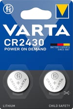 VARTA CR2016 düğme pil, 2 adet, lityum madalyon, 3 V, çocuklar için güvenli ambalaj, elektronik küçük cihazlar için - araba anahtarı, uza - Seçenekler: CR2016, CR123A, CR2430, CR2450, Tek kişilik, Tek