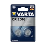 VARTA CR2016 düğme pil, 2 adet, lityum madalyon, 3 V, çocuklar için güvenli ambalaj, elektronik küçük cihazlar için - araba anahtarı, uza - Seçenekler: CR2016, CR123A, CR2430, CR2450, Tek kişilik, Tek