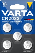 VARTA CR2032 Lityum Düğme Pil 5'li Paket