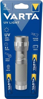 VARTA Day Light Multi LED F10 Taschenlampe mit 5 LEDs (inkl. 1xAA Longlife Power Batterie, ideal für Haushalt, Camping, Angeln, Garage, Notfall, Stromausfall, Outdoor)