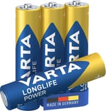 VARTA Longlife Power 2 AAA Alkalin İnce Kalem Pil - Seçenekler: 2 adet, 2 unidades, 2li, 4lü, 6lı