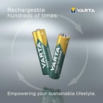VARTA POWER ON DEMAND Rech.AAA 1000mAh 2x8 Foil - Seçenekler: 16 stuks, 4 stuks + Batterij Oplader, AAA 1000 mAh, AA...