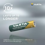 VARTA POWER ON DEMAND Rech.AAA 1000mAh 2x8 Foil - Seçenekler: 16 stuks, 4 stuks + Batterij Oplader, AAA 1000 mAh, AA...