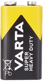 VARTA Superlife 1 x 9 V Çinko Karbon Pil
