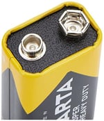 VARTA Superlife 1 x 9 V Çinko Karbon Pil