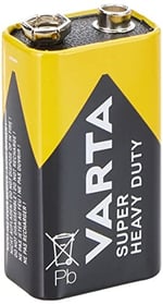 VARTA Superlife 1 x 9 V Çinko Karbon Pil