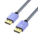 VegGieg 8K/60Hz 4K/165Hz 2K/240Hz DisplayPort 1.4 Kablo 1.5 Metre - Seçenekler: 1.5 Metre, 1 Metre, 2 Metre, 3 Metre, 5 Metre