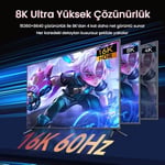 VegGieg Displayport 16K 60Hz 8K 240Hz 4K 240Hz 80 Gbps HDR ARC Örgülü DP 2.1 Kablo 1.5 Metre - Seçenekler: 1.5 Metre, 1 Metre, 2 Metre, 3 Metre